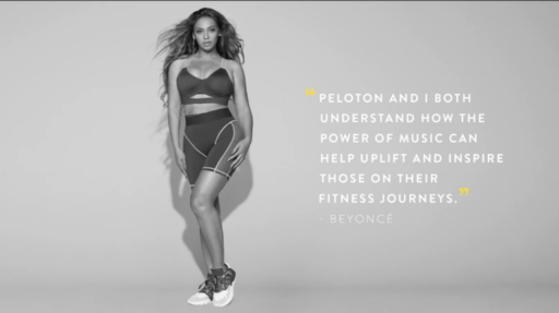 Celebrity Cyber Report – Beyonce Hooks Up with Peloton