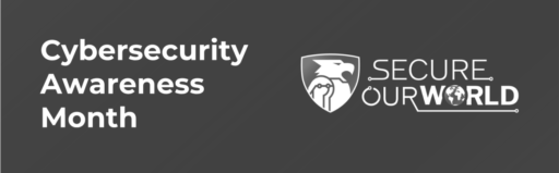 Cybersecurity month logo