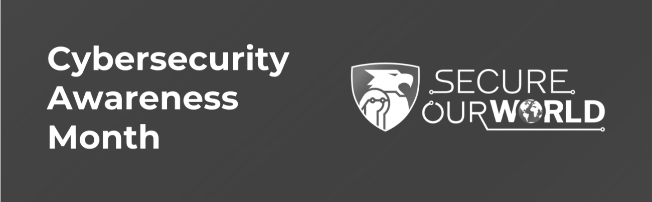 Cybersecurity month logo